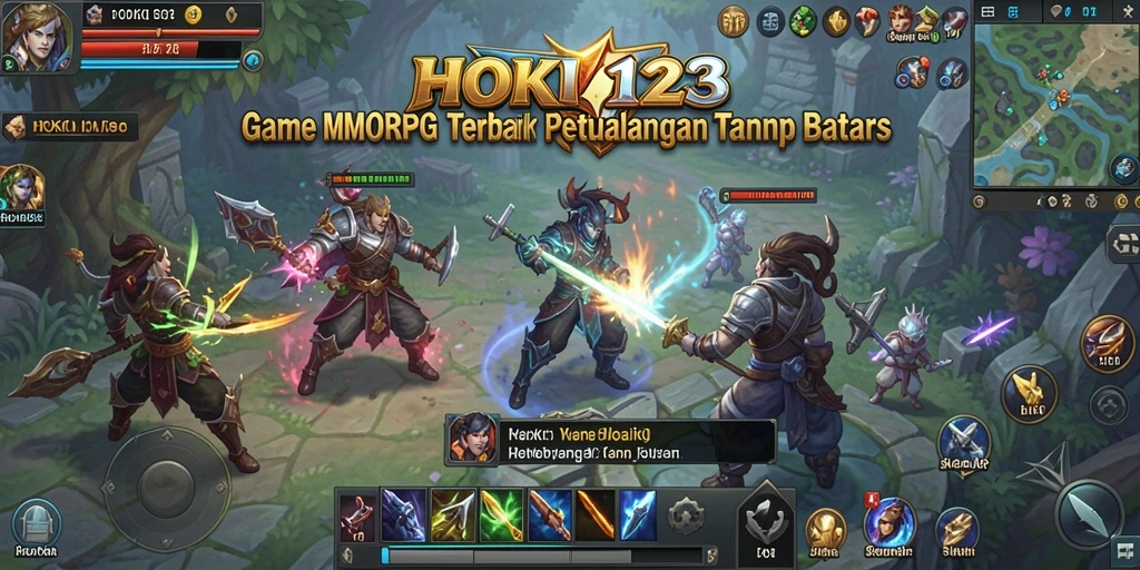 Gameplay HOKI123 dengan petualangan seru dan pertarungan yang mendebarkan.