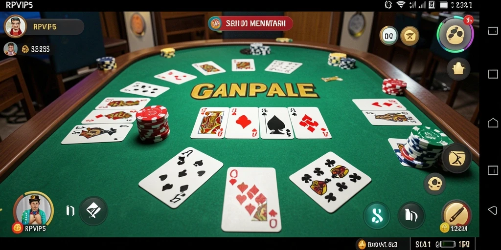Tampilan gameplay RPVIP5 yang seru dan interaktif.