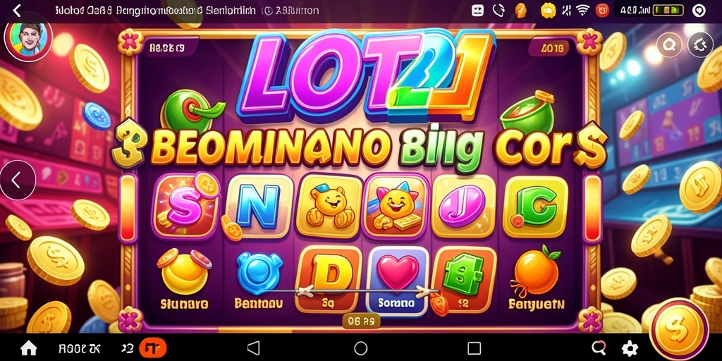 Screenshot gameplay Bingo yang seru dan penuh tantangan.