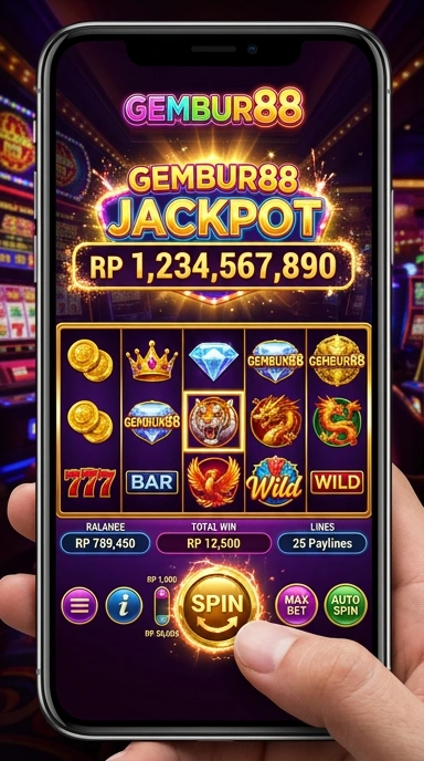 Tampilan utama gembur88 yang memudahkan pengunjung.